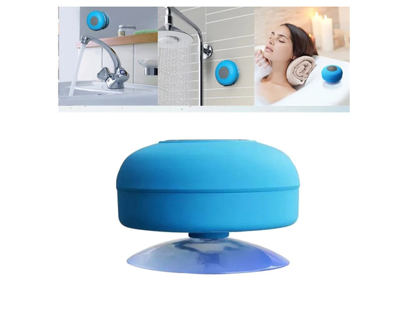 Głośnik bluetooth mini bezprzewodowy ipx4 przenośny bas mobilny przyssawka