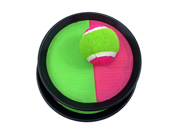 Catch ball gra na rzepy rzucaj łap paletki + piłka