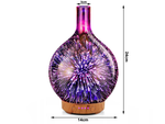 Nawilżacz powietrza aromaterapia dyfuzor zapachowy lampka nocna rgb 3d
