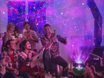 Projektor gwiazd lampka nocna led rgb + pilot