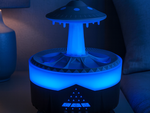 Nawilżacz powietrza dyfuzor zapachowy lampa led w kształcie ufo z pilotem