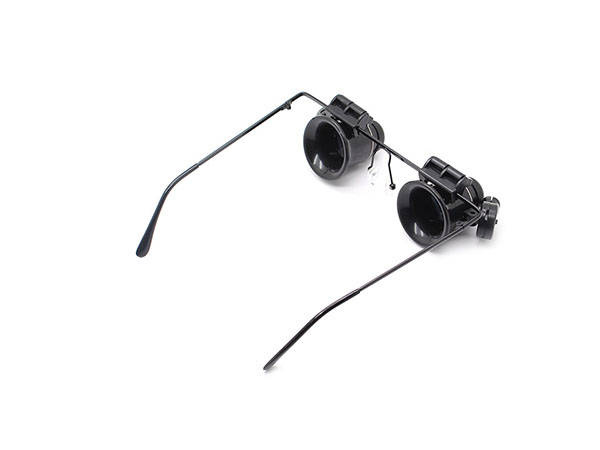 Lupa okulary zegarmistrzowska mocna led 20x 15mm