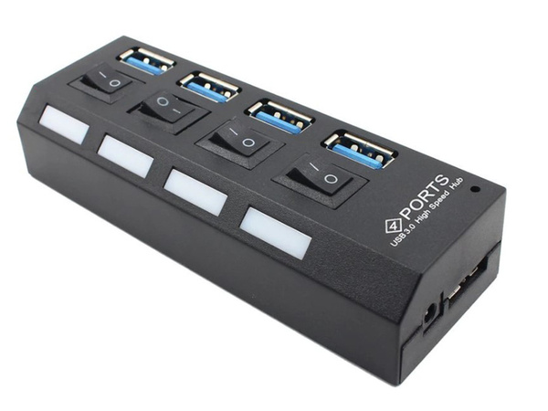 Rozgałęźnik rozdzielacz portów hub usb 4x usb 3.0