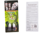 Sztuczna rana makeup kit zestaw do makijażu halloween z krwią wbity ołówek