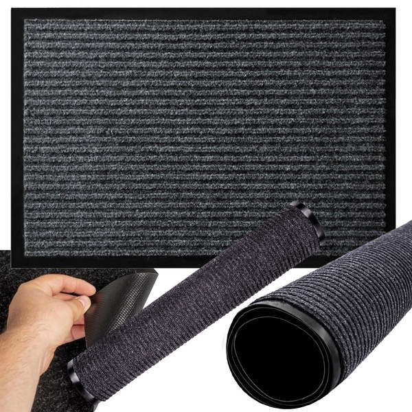 WYCIERACZKA PODGUMOWANA MATA DO BUTÓW POD DRZWI WEJŚCIOWA DO DOMU 40 X 60