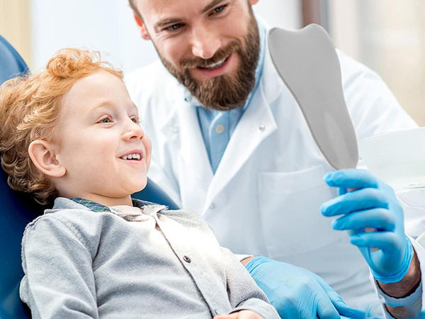 Lusterko do makijażu kosmetyczne dentystyczne ręczne w kształcie zęba