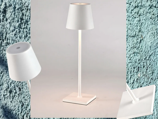 Lampka nocna stołowa dotykowa lampa 3 stopniowa wysoka bezprzewodowa usb