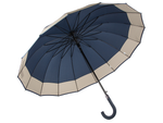 Elegancki duży parasol rządowy mocny xxl antypoślizgowa rączka automatyczny