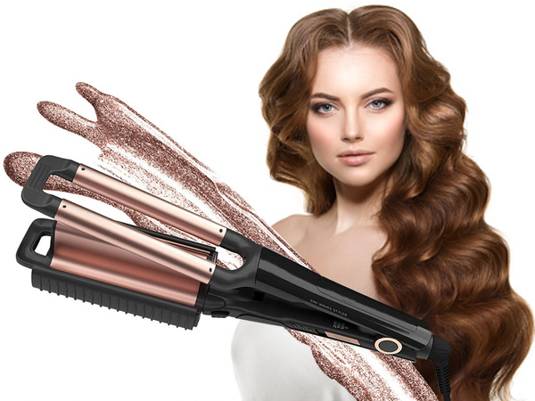 Falownica do włosów lokówka karbownica fale loki