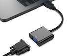 Konwerter adapter przejściówka z hdmi na do vga d-sub kabel czarny