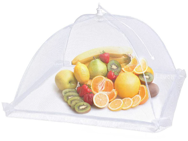 Moskitiera osłona siatka na jedzenie owoce grill ochrona przed owadami 34cm 