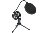 Mikrofon studyjny usb rgb statyw do komputera stream gaming kardioidalny