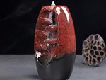 Kominek zapachowy ceramiczny wodospad kadzidło aromaterapia + 10 knotów