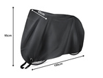 POKROWIEC NA ROWER MOTOR WODOODPORNY OCHRONNY 190x95 CM SOLIDNY MOCNY