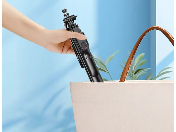 Kijek do selfie stick uchwyt na telefon tripod statyw pilot bluetooth 178cm