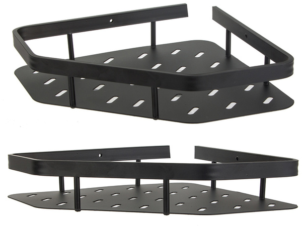 Półka łazienkowa narożna do łazienki pod prysznic prysznicowa wisząca loft