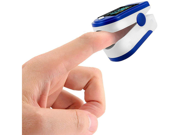 Pulsoksymetr napalcowy medyczny tętno pulsometr