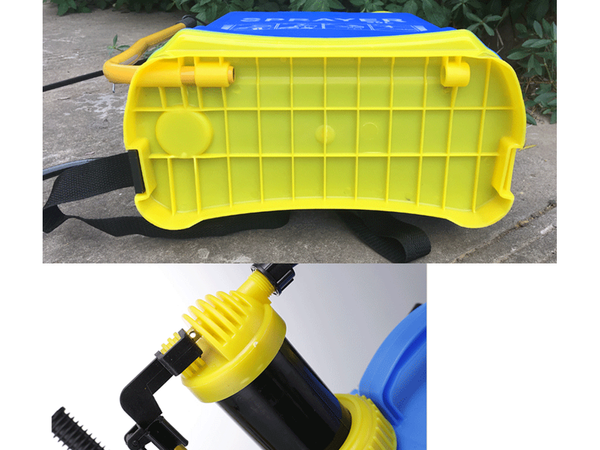 Opryskiwacz plecakowy ciśnieniowy ręczny ogrodowy spryskiwacz lanca 16l