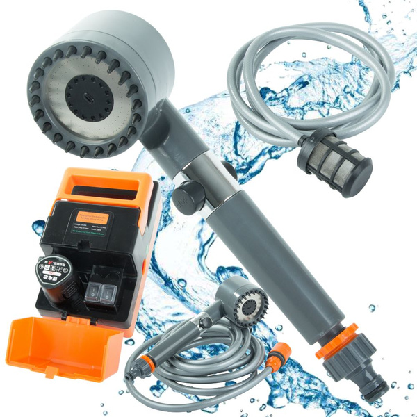 Prysznic przenośny elektryczny turystyczny pompka usb kemping samochód