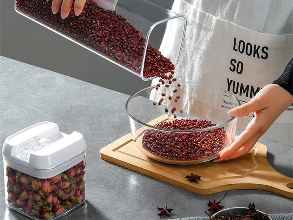 Pojemniki kuchenne na żywność do makaronu pojemnik z uszczelką zestaw 5 szt