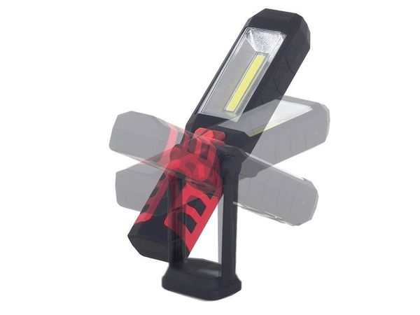 Lampa latarka warsztatowa 3w1 led cob akumulator