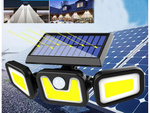 Lampa solarna 100 cob z czujnikiem ruchu zmierzchu