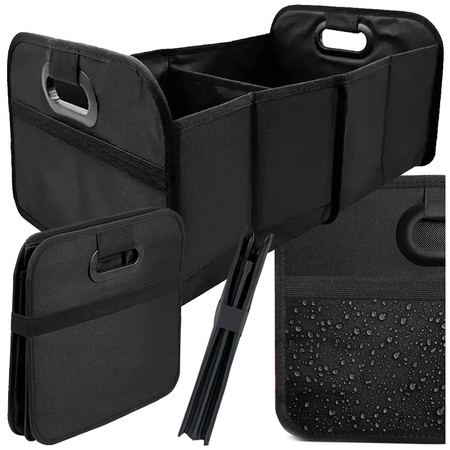 DUŻY ORGANIZER DO BAGAŻNIKA SAMOCHODU AUTA KUFER SKRZYNKA USZTYWNIONY BOX