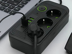 Przedłużacz listwa zasilająca sieciowa 3 gniazda 250v 2m 4x usb 1x ucb-c