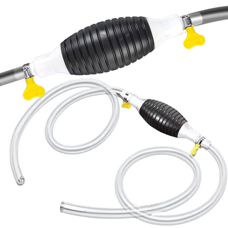 POMPA POMPKA DO SPUSZCZANIA PALIWA WODY OLEJU ROPY RĘCZNA ZESTAW 2M OPASKI