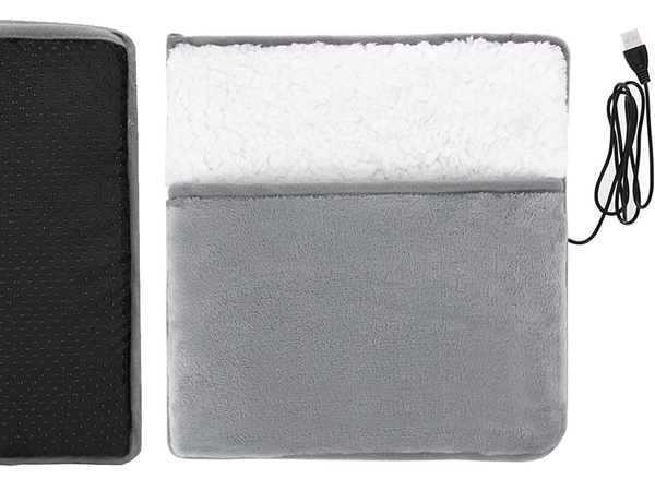 Poduszka grzewcza zasilana usb do stóp i ciała mata elektryczna miękka