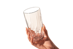 Komplet 6 szt szklanki do napojów zimnych proste wysokie do drinków 340 ml