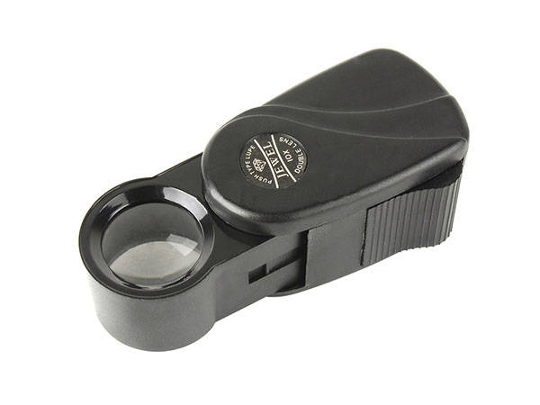 Lupa kieszonkowa jubilerska rozsuwana 10x 20mm