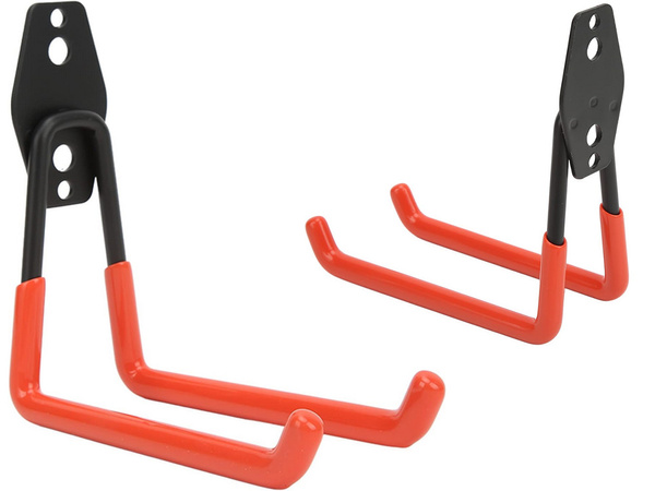 Wieszak hak podwójny uchwyt na narzędzia warsztatowy rowerowy do garażu