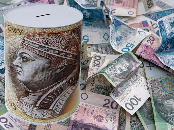 Skarbonka metalowa na pieniądze puszka xl duża