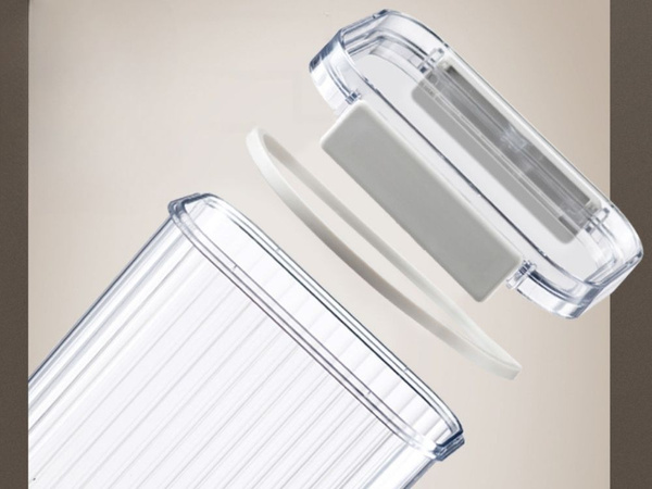 Pojemniki kuchenne na żywność do makaronu pojemnik z uszczelką zestaw 7 szt