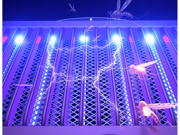 Lampa owadobójcza uv na komary muchy elektryczna owady pułkapka skuteczna