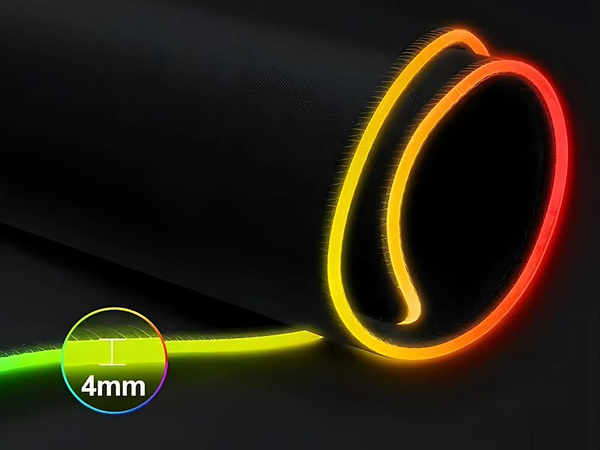 PODKŁADKA GAMINGOWA PODŚWIETLANA RGB XL 80X30 POD MYSZKĘ KLAWIATURĘ USB