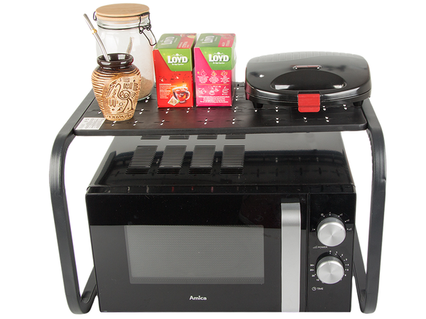 Stojak na mikrofalówkę półka kuchenna organizer na mikrofalę loft szafka