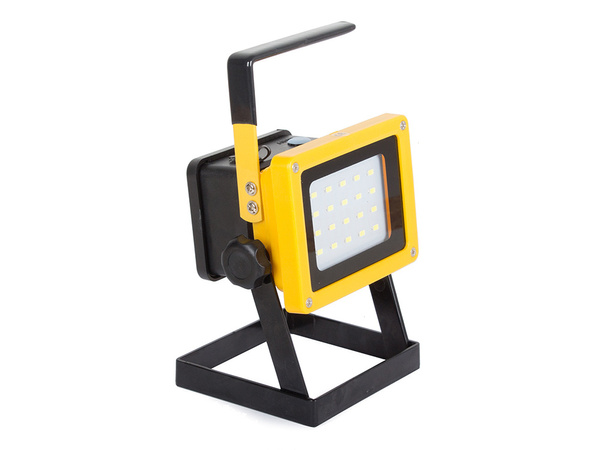 Halogen lampa przenośny LED 20 SMD 100W akumulator