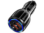 Ładowarka samochodowa do gniazd zapalniczki 2xusb quickcharge 3.0 szybka