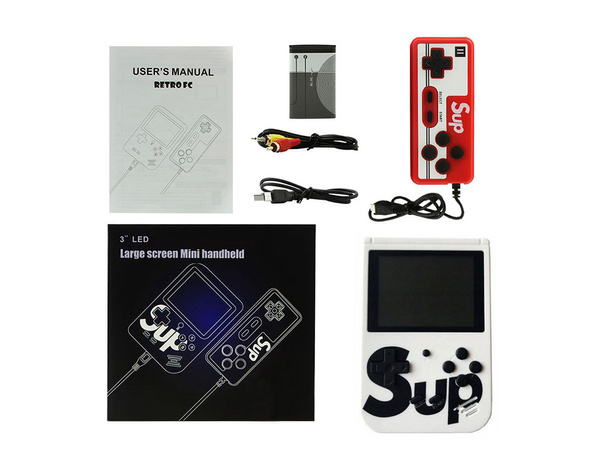 Mini konsola przenośna retro gra 400 gier 3.0 tv game box gierki pilot pad