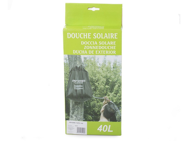 Prysznic solarny turystyczny kempingowy polowy 40l