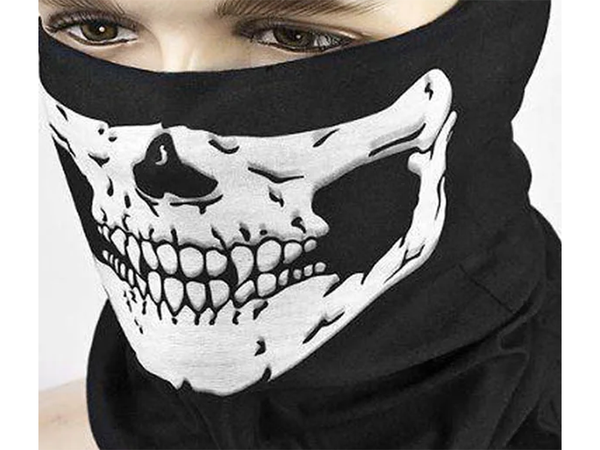 Komin kominiarka chusta na twarz bandama czaszka wielofunkcyjna tunel skull