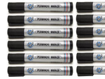 Marker pisak permanentny czarny wododporny okrągły
