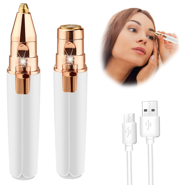 Depilator do brwi trymer do twarzy golarka damska