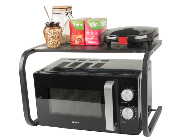 Stojak na mikrofalówkę półka kuchenna organizer na mikrofalę loft szafka