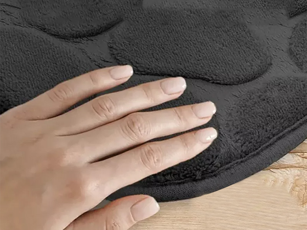 DYWANIK ŁAZIENKOWY MIĘKKI CHŁONNY ANTYPOŚLIZGOWY DUŻY 80X50 POD PRYSZNIC