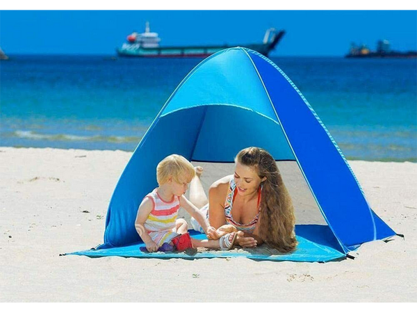Namiot plażowy samorozkładający uv ochronny dla rodziny torba zestaw