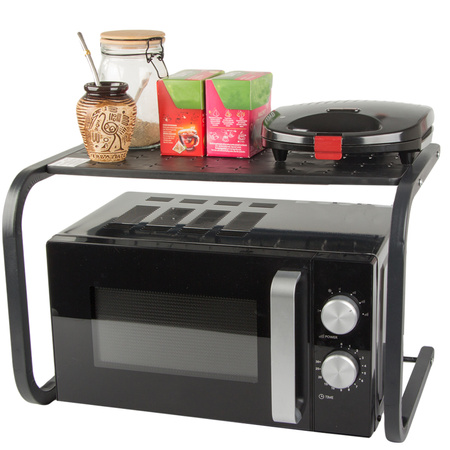 Stojak na mikrofalówkę półka kuchenna organizer na mikrofalę loft szafka