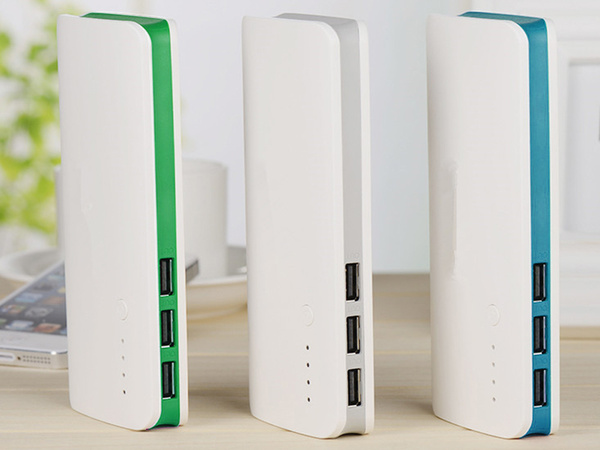 Powerbank 10000mah 3x usb microusb 2.1a power bank latarka led mocny szybki